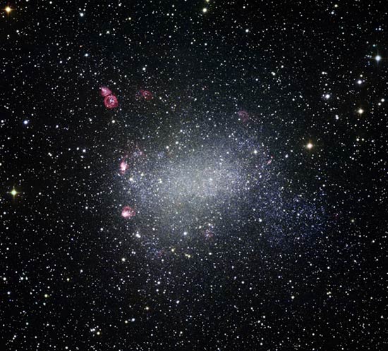 Strange Shapes Seen In Milky Way's Tiny Neighbor